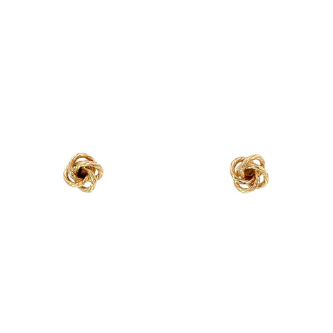 9ct Knot earrings