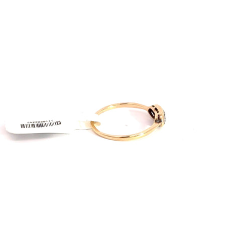 9ct Yand w Ruby Dia Ring
