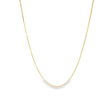 18ct Machine Cut Chain