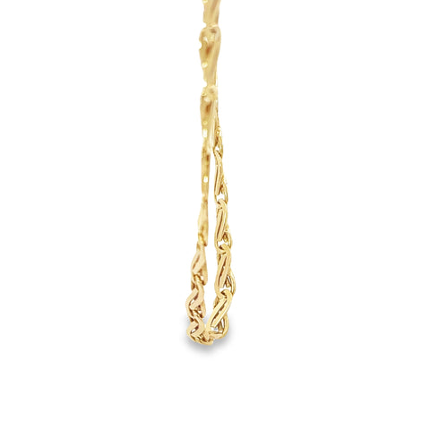 9ct fancy link chain