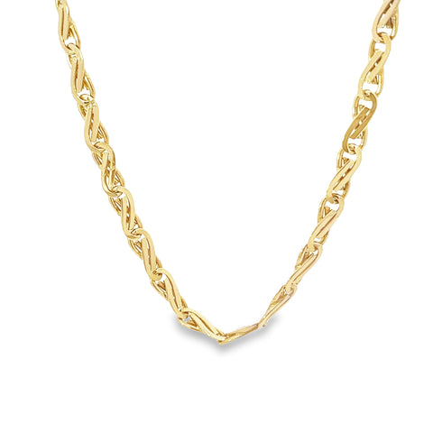 9ct fancy link chain
