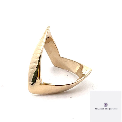 Double Wishbone Style Ring