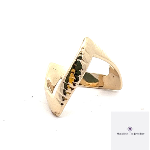 Double Wishbone Style Ring