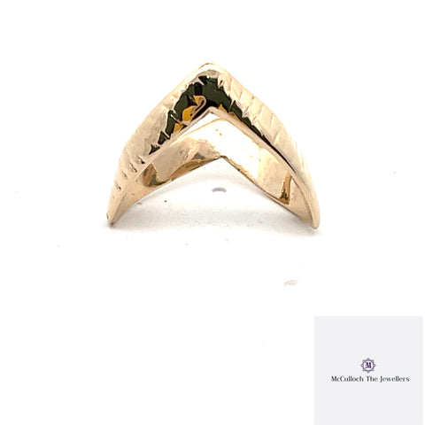 Double Wishbone Style Ring