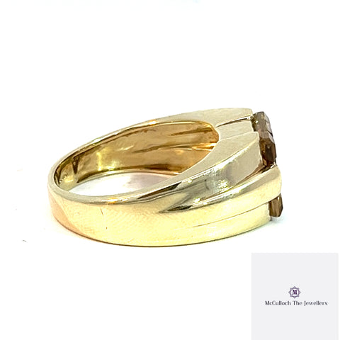 9CT Yellow Gold Citrine Ring