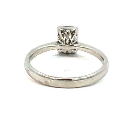 Elegant Emerald Cut Diamond Ring